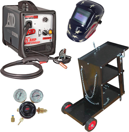 PG330 - (((ANCIEN ATD-3175P))175A MIG/SOUDURE FLUX, F/REG/CASQUE/CARTOUCHE