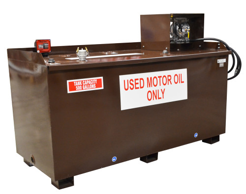 Used Oil Storage System - 500-Gallon/Workbench