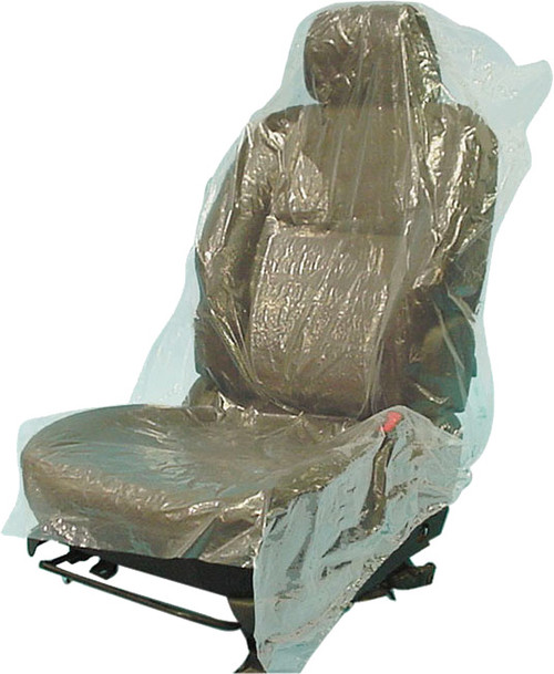PG283 - HOUSSES DE SIÈGE POUR SIÈGES BAQUETS ET BANQUETTES, ÉPAISSEUR DE .8 MIL, BOÎTE DE 200, 31,5 » L X 52 » L