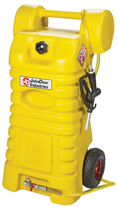 Chariot de carburant en polyéthylène de 25 gallons - Diesel