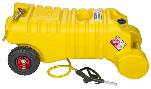 Chariot de carburant en polyéthylène de 25 gallons - Diesel