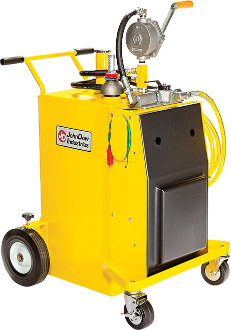 PG257 - 30-GALLON UL LISTED DIESEL GAS CADDY WITH MANUAL PUMP PG257 - 30-GALLON UL LISTED DIESEL GAS CADDY WITH MANUAL PUMP