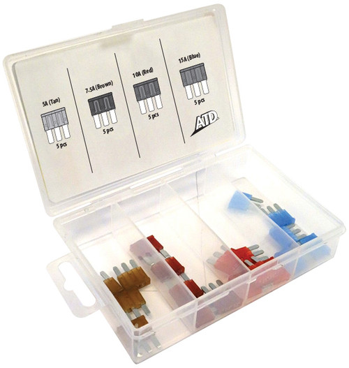20PC MICRO 3 FUSE ASST