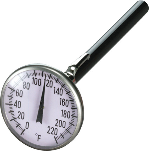PG23 - 1-3/4" DIAL ANALOG POCKET THERMOMETER, 0-220°F