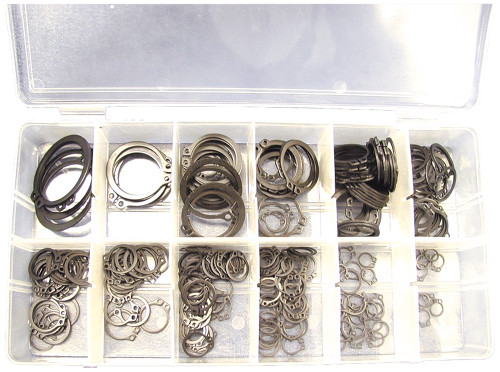 COLLECTION PG295 - 300 PIÈCES À ANNEAUX À ENCLENCHER