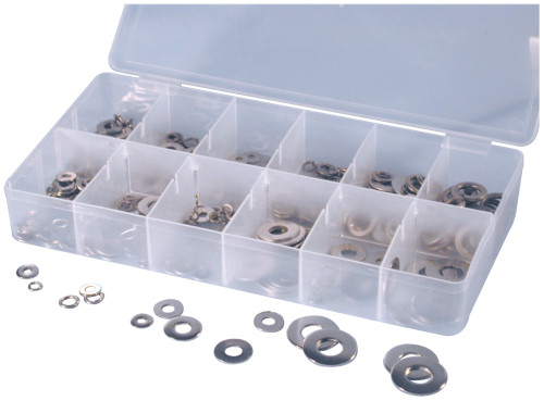 PG295 - ASSORTIMENT DE SERRURE EN ACIER INOXYDABLE DE 350 PIÈCES