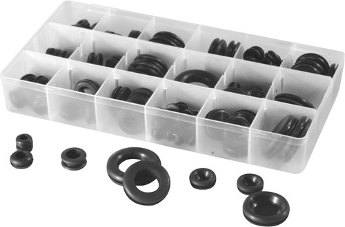 PG295 - 125PC RUBBER GROMMET ASST
