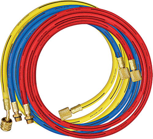 PG12 - 96" R-134A 3-PC CHARGING HOSE SET