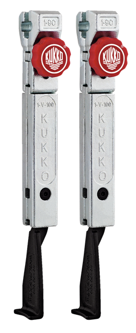 2 narrow, quick adjusting jaws (pair) 7 7/8 200 mm - 1-193-P