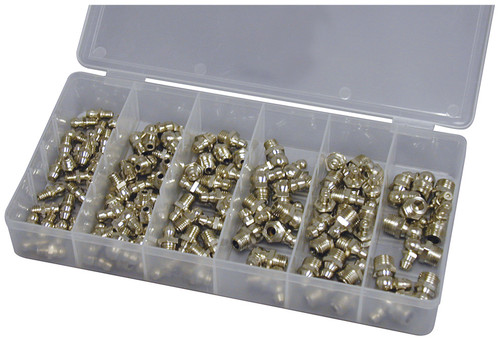 PG293 - 100PC METRIC GREASE FTG ASST