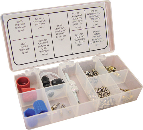 PG404 - R12/R134A VALVE CORE ASSORTMENT