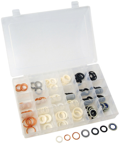 PG290 - ASSORTIMENT DE JOINTS DE BAC DE VIDANGE D’HUILE DE 120 PIÈCES