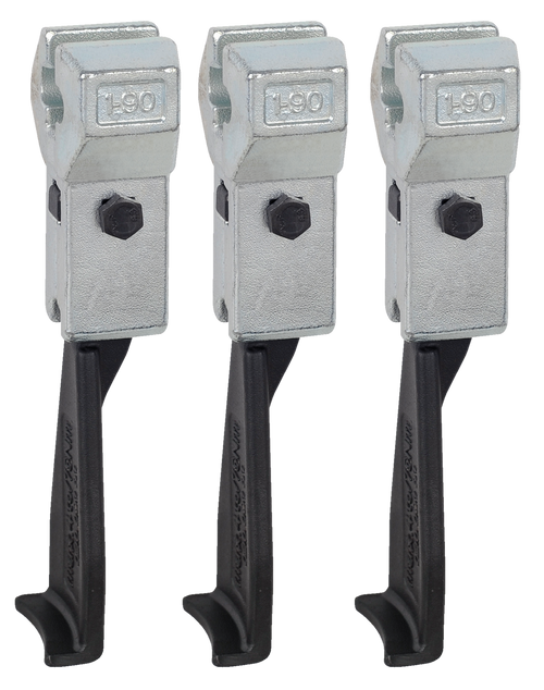 3 narrow jaws (set) 3 3/8 100 mm