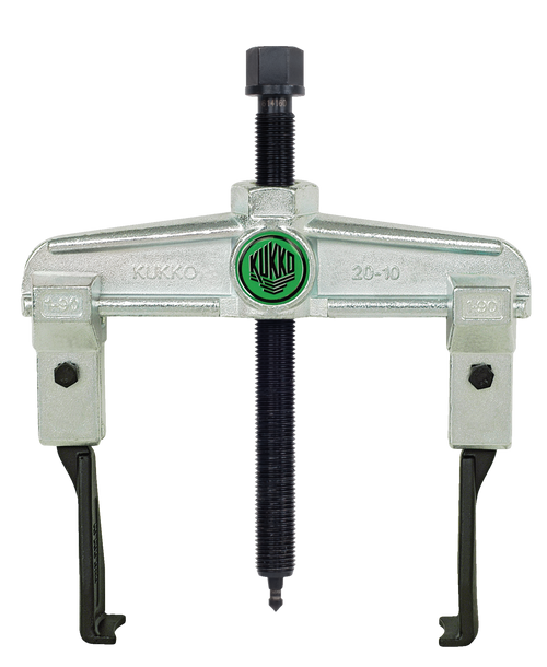 Universal 2-jaw puller with narrow jaws /  (2.5 US t) 3 1/2 x 3 3/8 90 x 100 mm