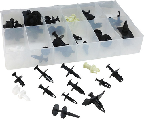 PG282 - 60PC PUSH TYPE RETAINER ASSORTMENT