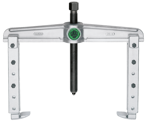 Universal 2-jaw puller with adjustable reach /  (1 US t) 25 5/5 x 11 7/8 up to 19 3/4 650 x 300-500 mm