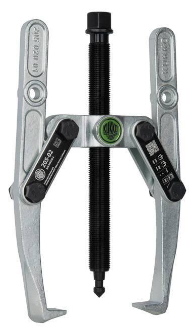 Universal 2-jaw puller with adjustable reach & swiveling jaws /  (7.5 US t) 9 7/8 x 8 5/8 250 x 220 mm