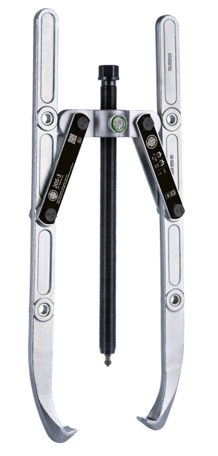 Universal 2-jaw puller with adjustable reach & swiveling jaws /  (13 US t) 19 3/4 x 21 500 x 540 mm