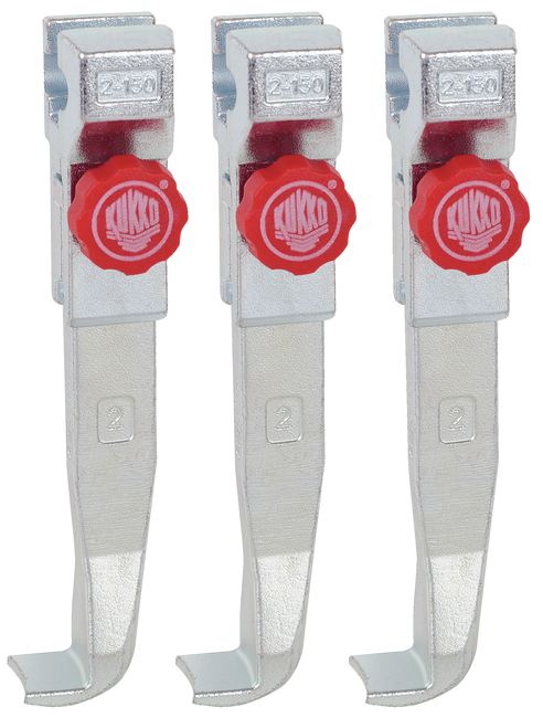 3 quick adjusting jaws (set) 5 7/8 150 mm