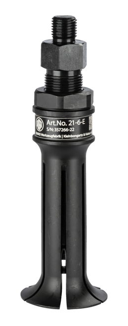 Internal extractor with segmented grasp edge ø 48-63 mm
