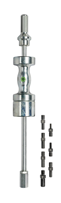Set of stud pulling devices with screw adapters
