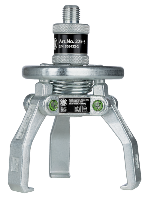 Extractor with self-centering jaws 70-90 mm