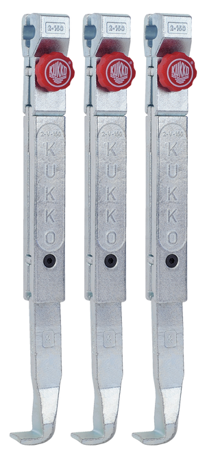 2 narrow, quick adjusting jaws (pair) 11 7/8 300 mm - 2-303-P