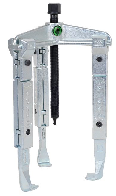 Universal 3-jaw puller with extended jaws 5 1/8 x 3 7/8 130 x 100 mm