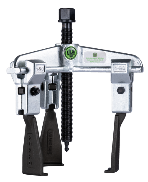 Universal 3-jaw puller with narrow jaws /  (3 US t) 5 1/8 x 3 7/8 130 x 100 mm