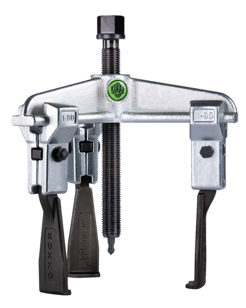 Universal 3-jaw puller with extremely narrow jaws /  (3 US t) 5 1/8 x 3 7/8 130 x 100 mm