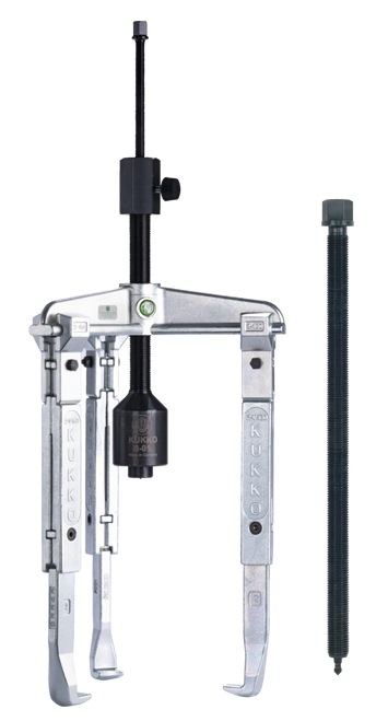 Universal 3-jaw puller with hydraulic spindle & extended  jaws /  (7.5 US t) 7 7/8 x 11 7/8 200 x 300 mm