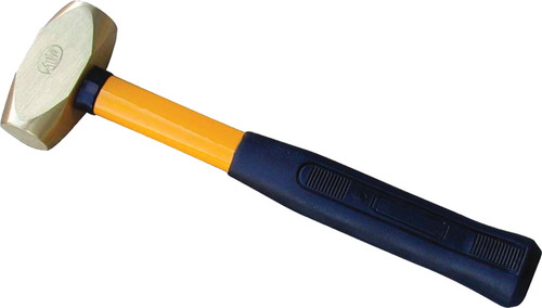 PG418  -  3 LBS. NON-SPARKING HAMMER WITH FIBERGLASS HANDLE