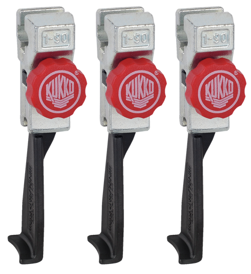 3 narrow, quick adjusting jaws (set) 11 7/8 300 mm - 3-303-S