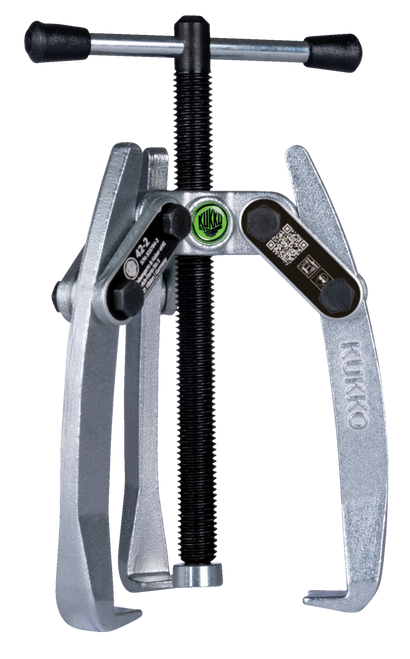 Universal 3-jaw puller with swiveling  jaws /  (1.5 US t) 3 3/16 x 3 3/16 80 x 80 mm