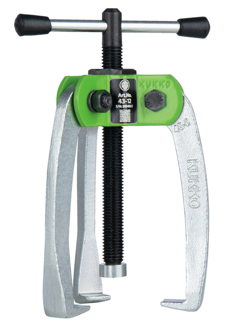 Universal 3-jaw puller with self-centering jaws /  (1.5 US t) 2 3/4 x 2 3/4 70 x 70 mm