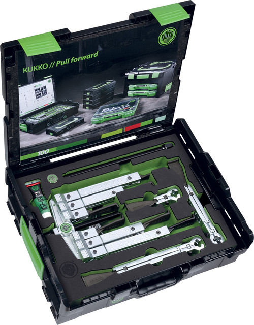 PG225 - ENSEMBLE UNIVERSEL DE 5 TONNES À 2 JOINTS ET 3 MÂCHOIRES AVEC MÂCHOIRES ÉTROITES