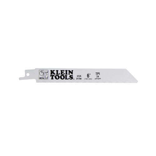 6" 24 TPI RECIP, METAL 5PK - 31734