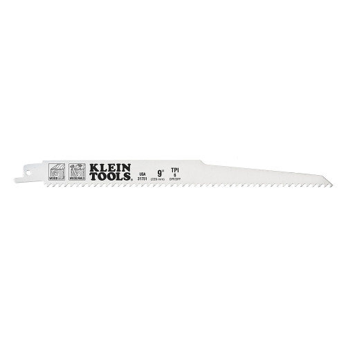 9" 6 TPI RECIP, WOOD, 5PK