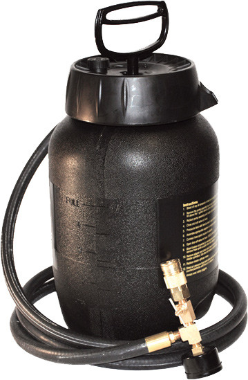 PG336 - 1-GALLON BRAKE BLEEDER TANK, FOR DOT 3 AND DOT 4 FLUIDS