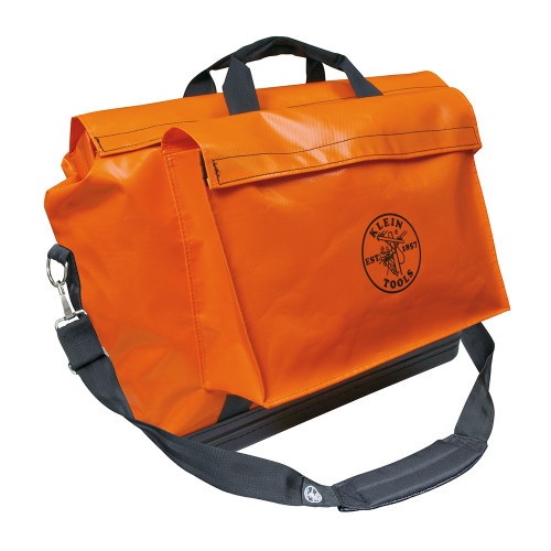 GRAND SAC À OUTILS EN VINYLE ORANGE