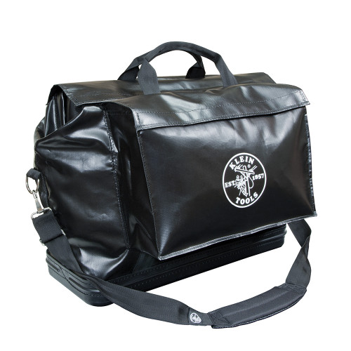 GRAND SAC À OUTILS EN VINYLE NOIR