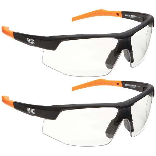 STD EYEWEAR SEMIFRAME, CLR, 2PK