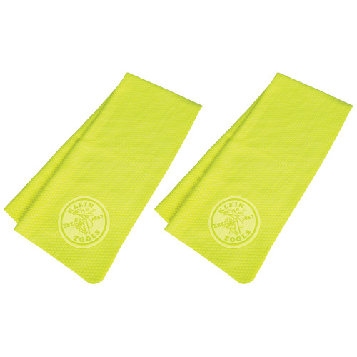 SERVIETTE RAFRAÎCHISSANTE PVA, JAUNE, 2PK