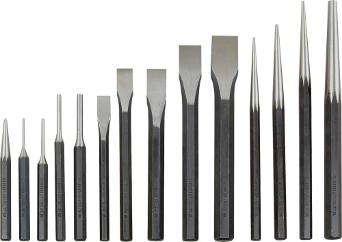 PG196 - 14PC PUNCH & CHISEL SET