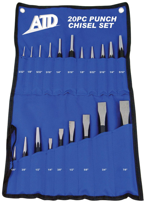 PG212 - Coffret de 20 poinçons et burins