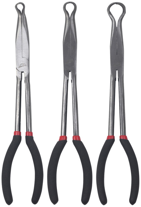 PG199 - 3PC LONG 11" RING NOSE PLIERS SET