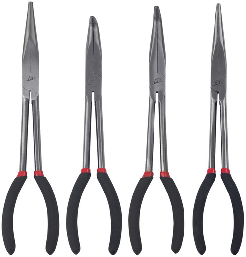 PG178 - ENSEMBLE DE PINCES À BEC 4PC XL 11" NDL