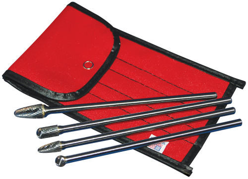 PG117 - 4PC. CARBIDE BURR SET