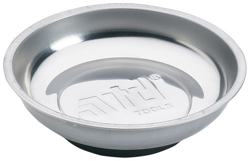 PG211 - PLATEAU ROND DE PIÈCES MAGNÉTIQUES INOX