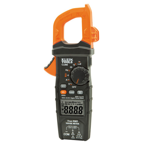 CLAMP-AC/DC+TRMS+TEM+LOWZ - CL800